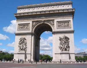 Arc de Triomphe, Paris, France